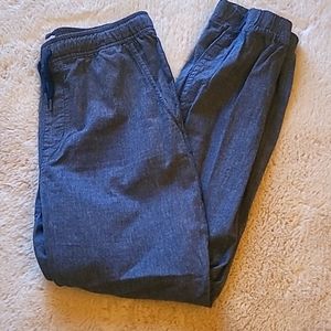 Boys Navy Joggers XL